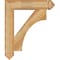 Ekena Millwork Westlake Arts & Crafts Rough Sawn Bracket, Western Red Cedar, 4"W x 22"D x 26"H BKT04X22X26WTL03RWR - alternate 2